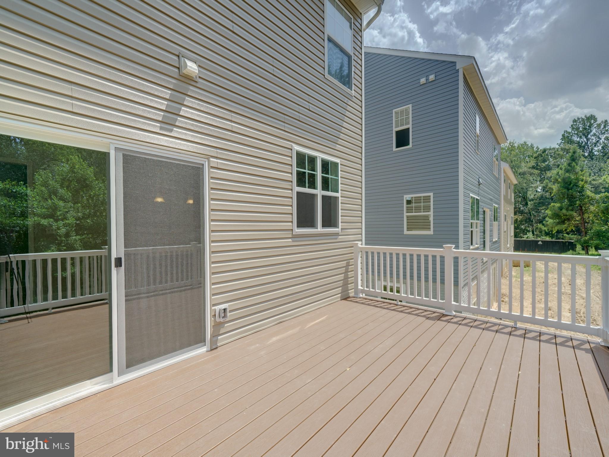9420 Fairview Avenue Laurel, MD 20723 - Photo 23 of 70 a view of a wooden deck