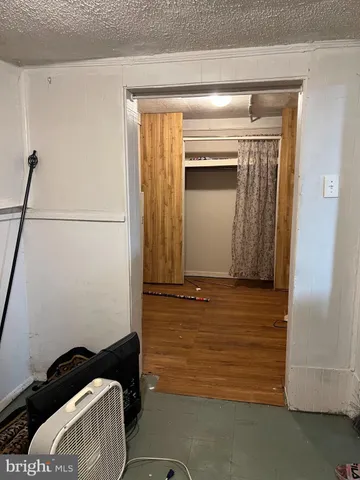 a room with a door