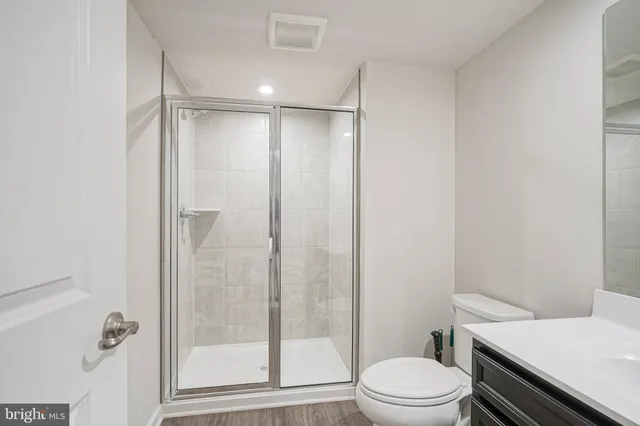 a view of a room with rack on the wall