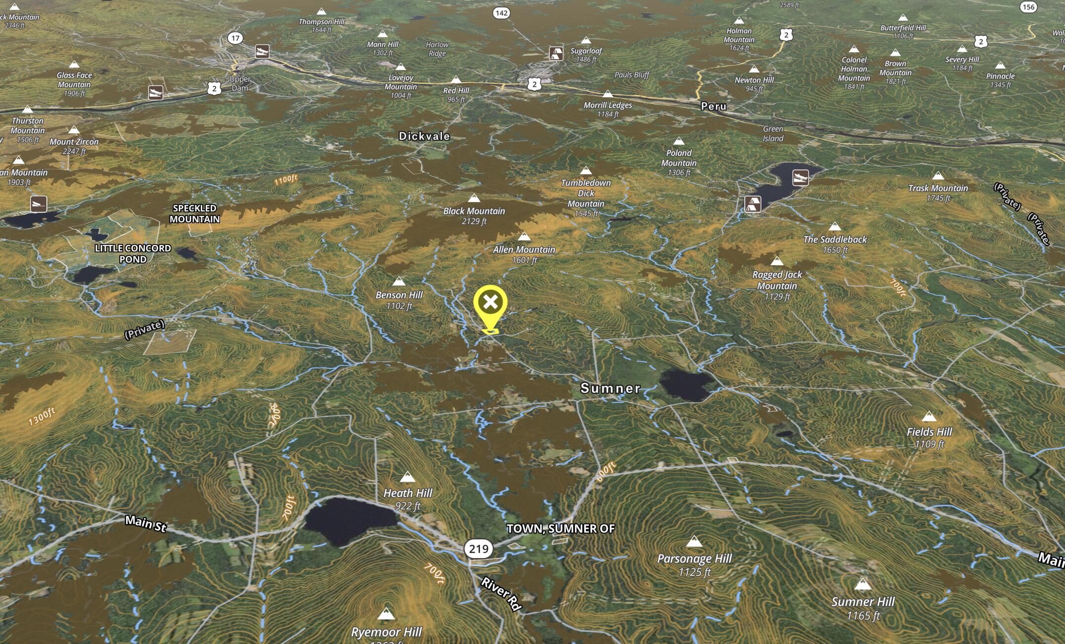 278 Black Mountain Road Sumner, ME 04292 - Photo 7 of 7 3D map