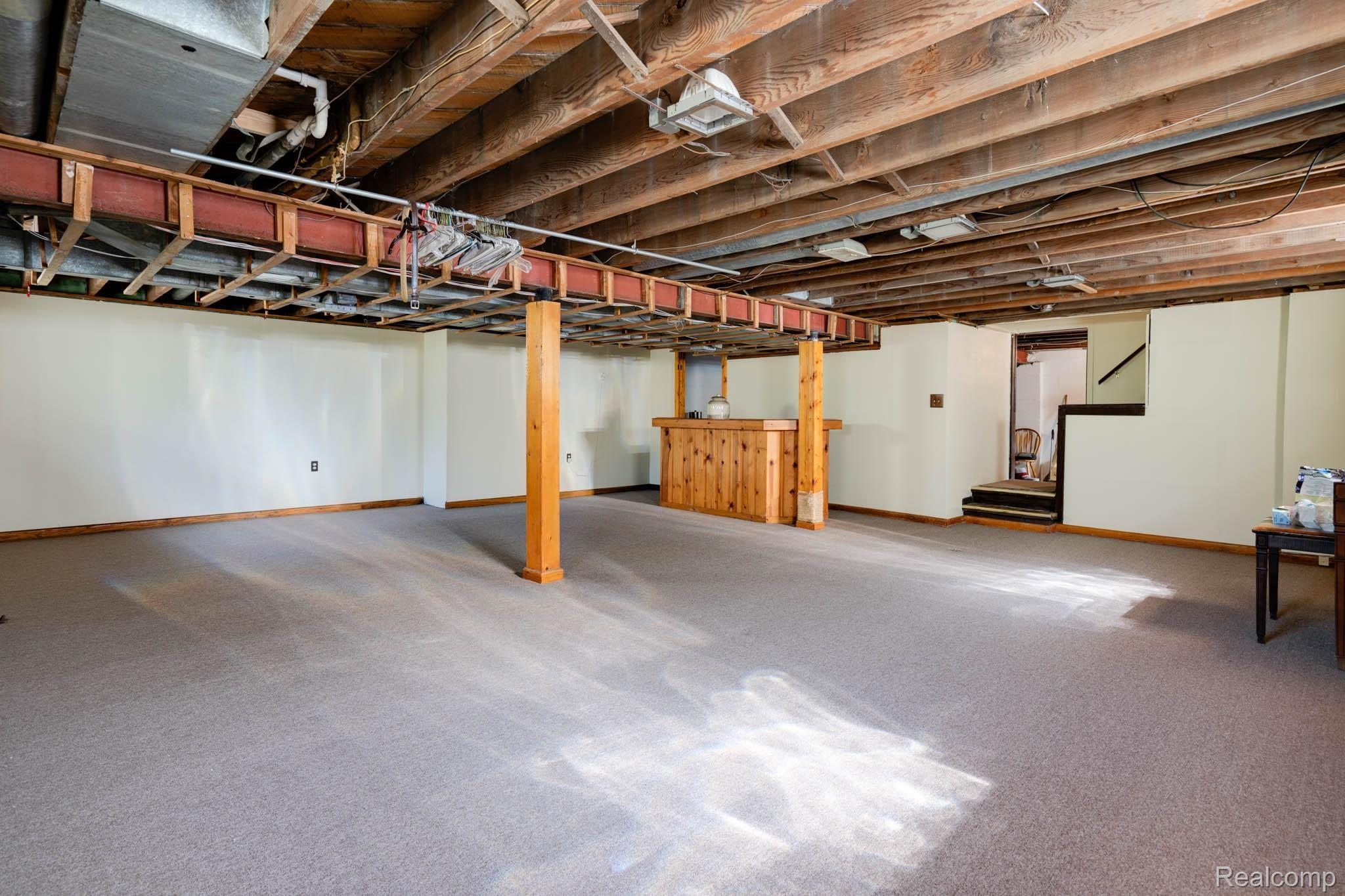 16849 Rougeway Street Livonia, MI 48154 - Photo 22 of 28 Basement Rec Room