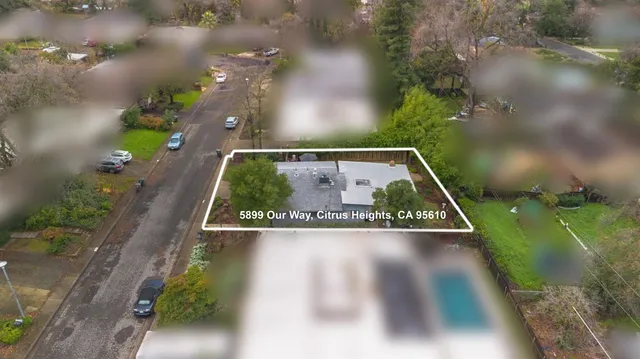 a view of city and mountain