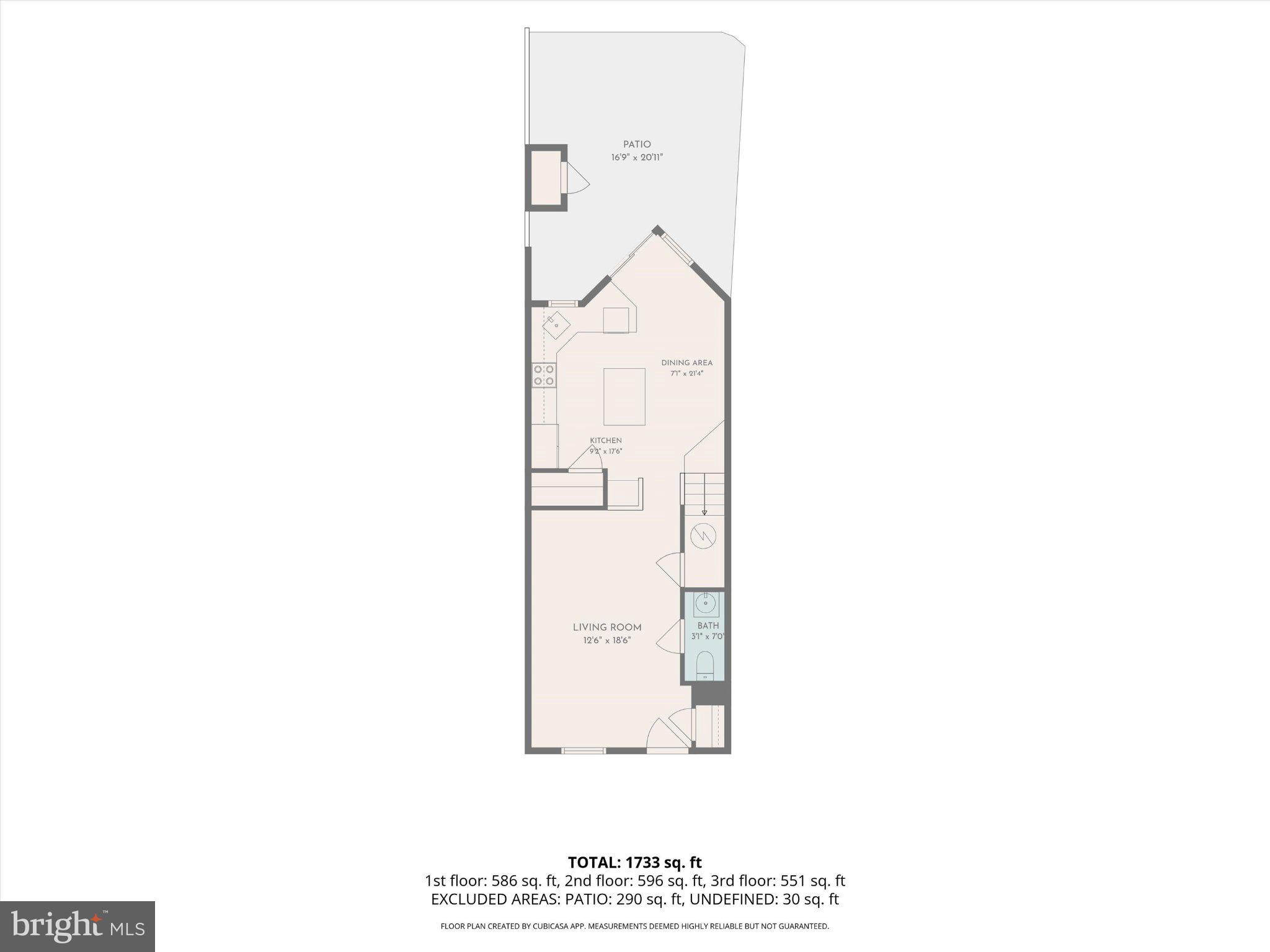 622 Tivoli Road Frederick, MD 21703 - Photo 38 of 40 Level 1 floorplan