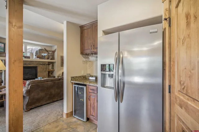 a view of a bathroom from a hallway