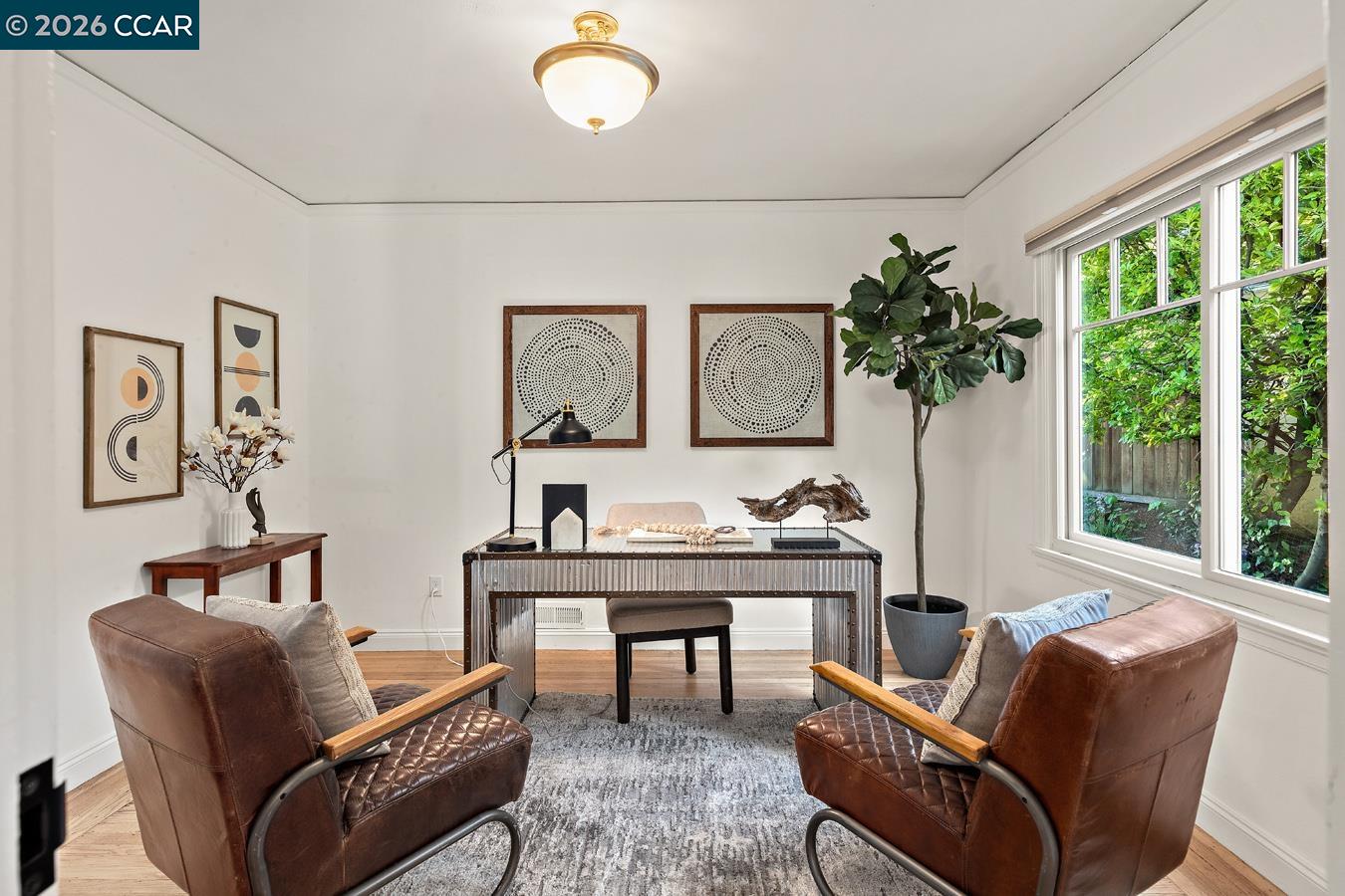 85 Ardmore Road Kensington, CA 94707 - Photo 30 of 45 a living room with furniture and a large window