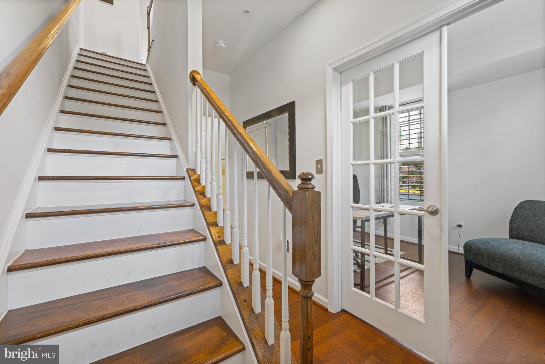 2514 Ralph Ellison Way Northeast Washington, DC 20018 - Photo 4 of 31 a view of entryway and hall with wooden floor