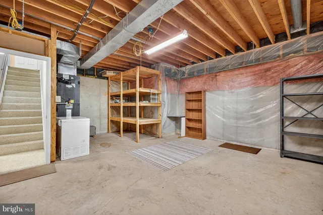 a outdoor view with sitting space and trees