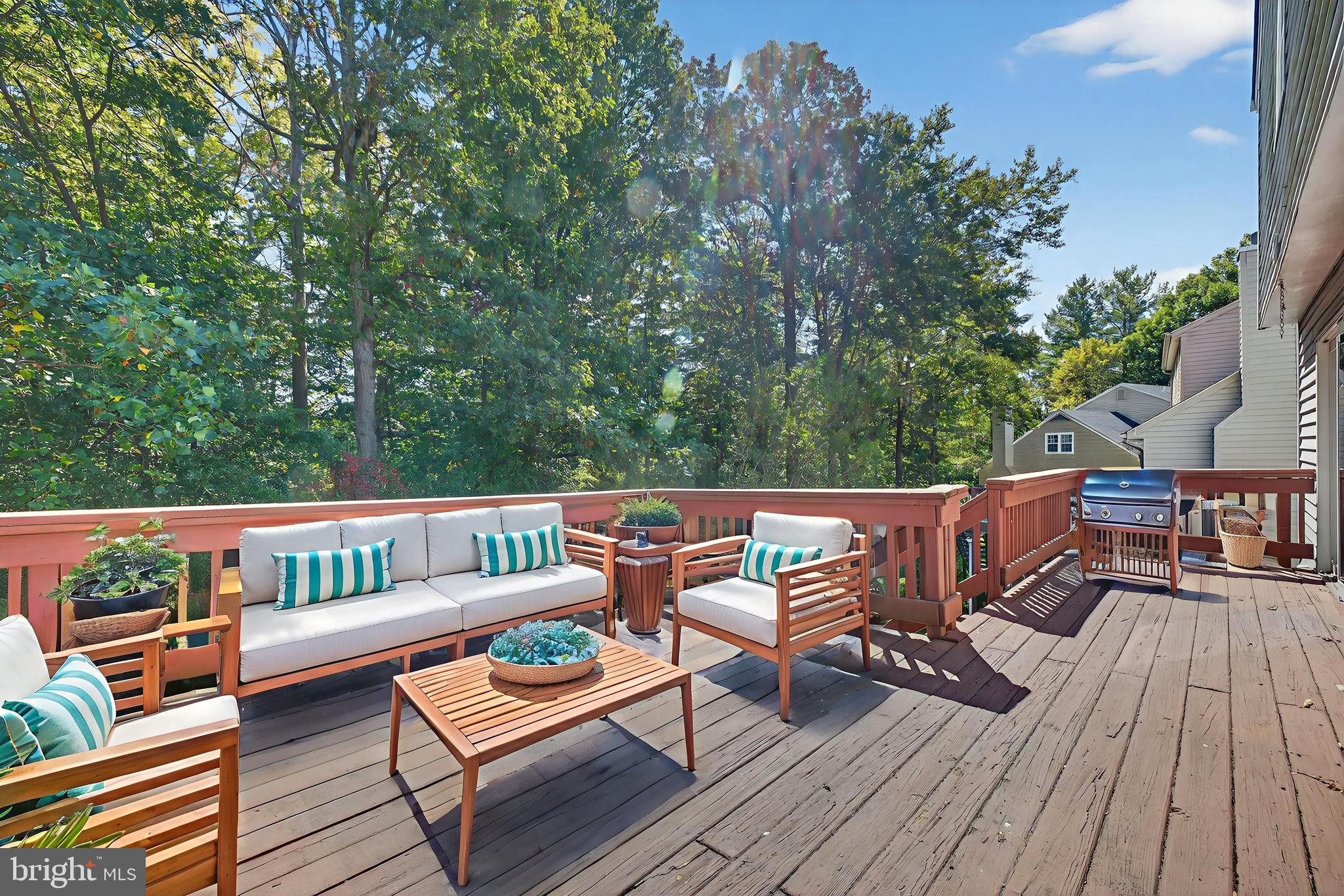 8537 Hooes Road Springfield, VA 22153 - Photo 28 of 30 a outdoor view with sitting space and trees