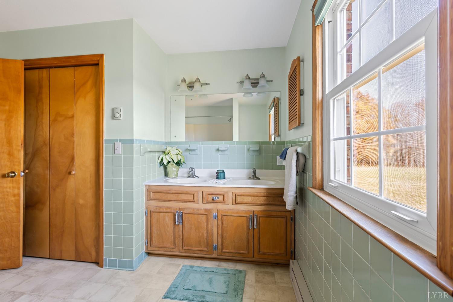 10572 Red House Road Red House, VA 23963 - Photo 16 of 21 a bathroom with a sink and a mirror
