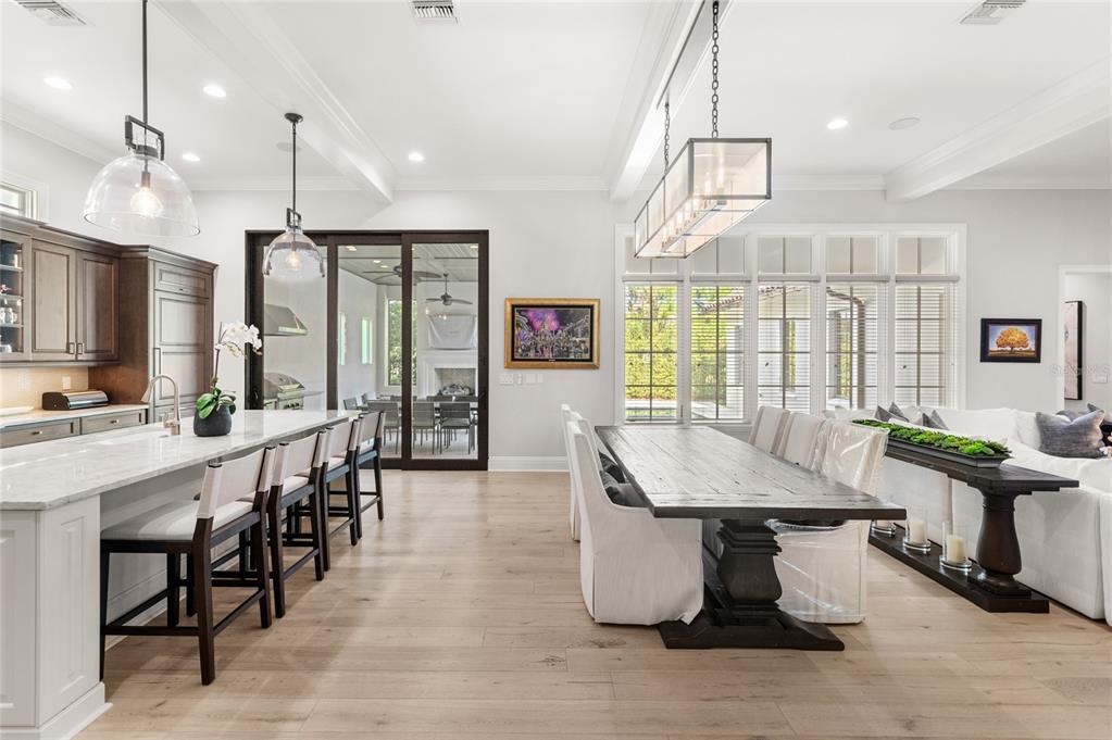 10224 Mattraw Place Orlando, FL 32836 - Photo 11 of 43 a view of a dining room with furniture window and outside view