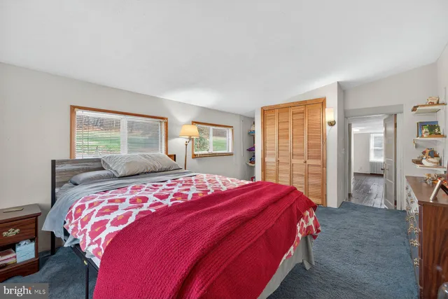 a view of street with houses