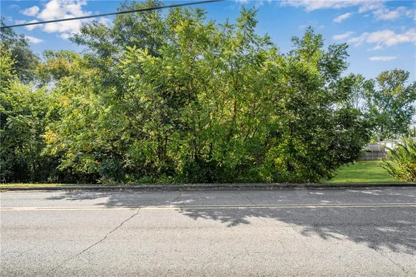a view of yard with green space