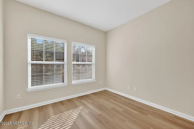 a view of wooden floor