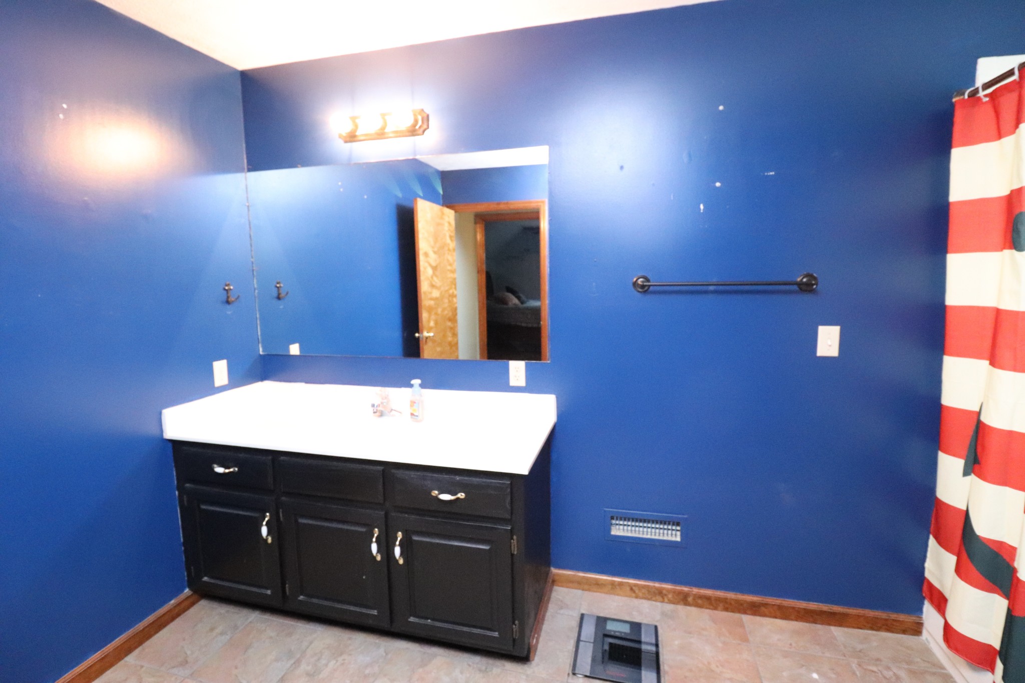 2724 Highland Road Lafayette, TN 37083 - Photo 14 of 39 a bathroom with a sink vanity and a mirror