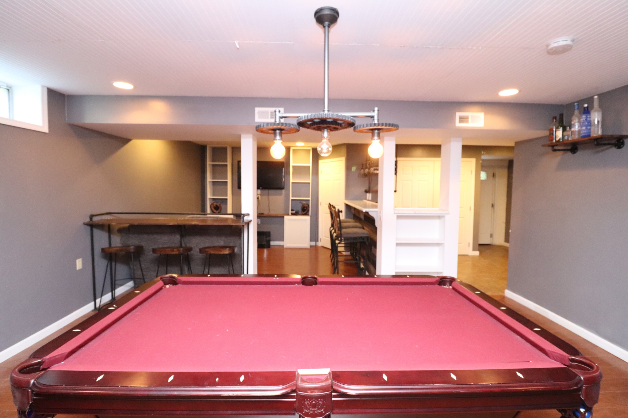 2724 Highland Road Lafayette, TN 37083 - Photo 22 of 39 a room with pool table and windows