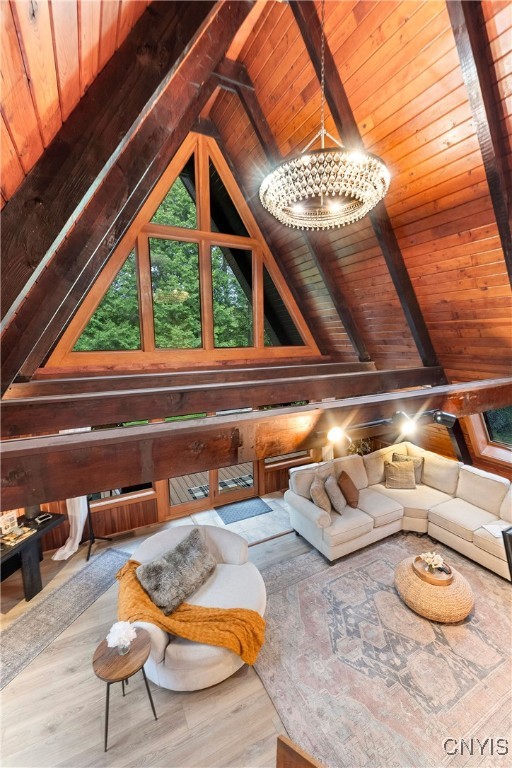 6139 Commane Road LaFayette, NY 13084 - Photo 12 of 49 View from the upstairs loft