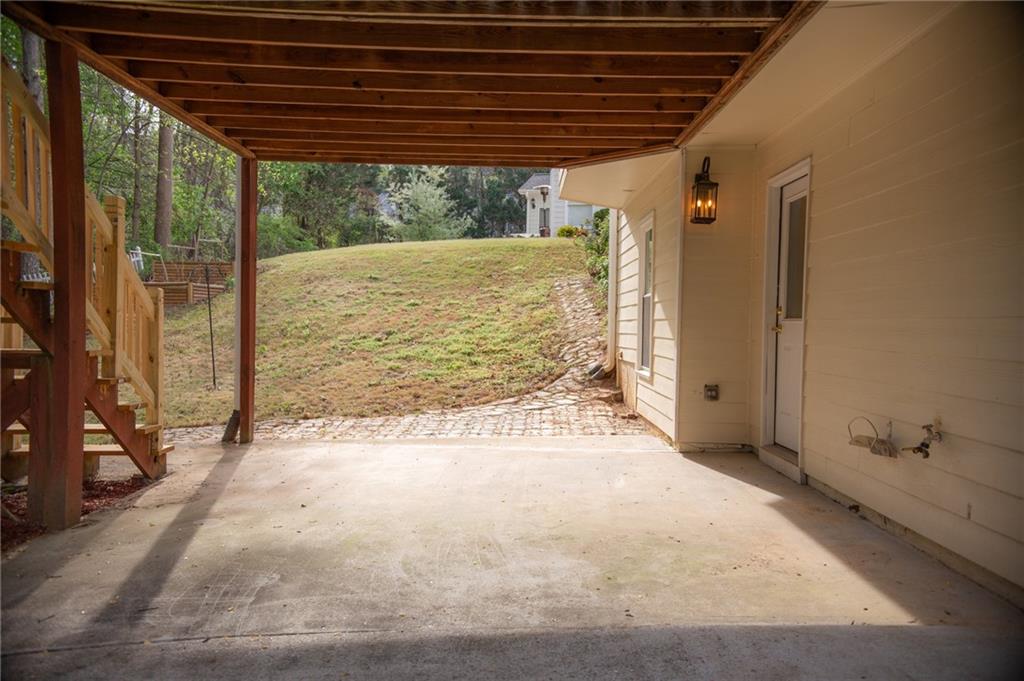 2932 Sunset View Circle Suwanee, GA 30024 - Photo 36 of 44 a view of a porch