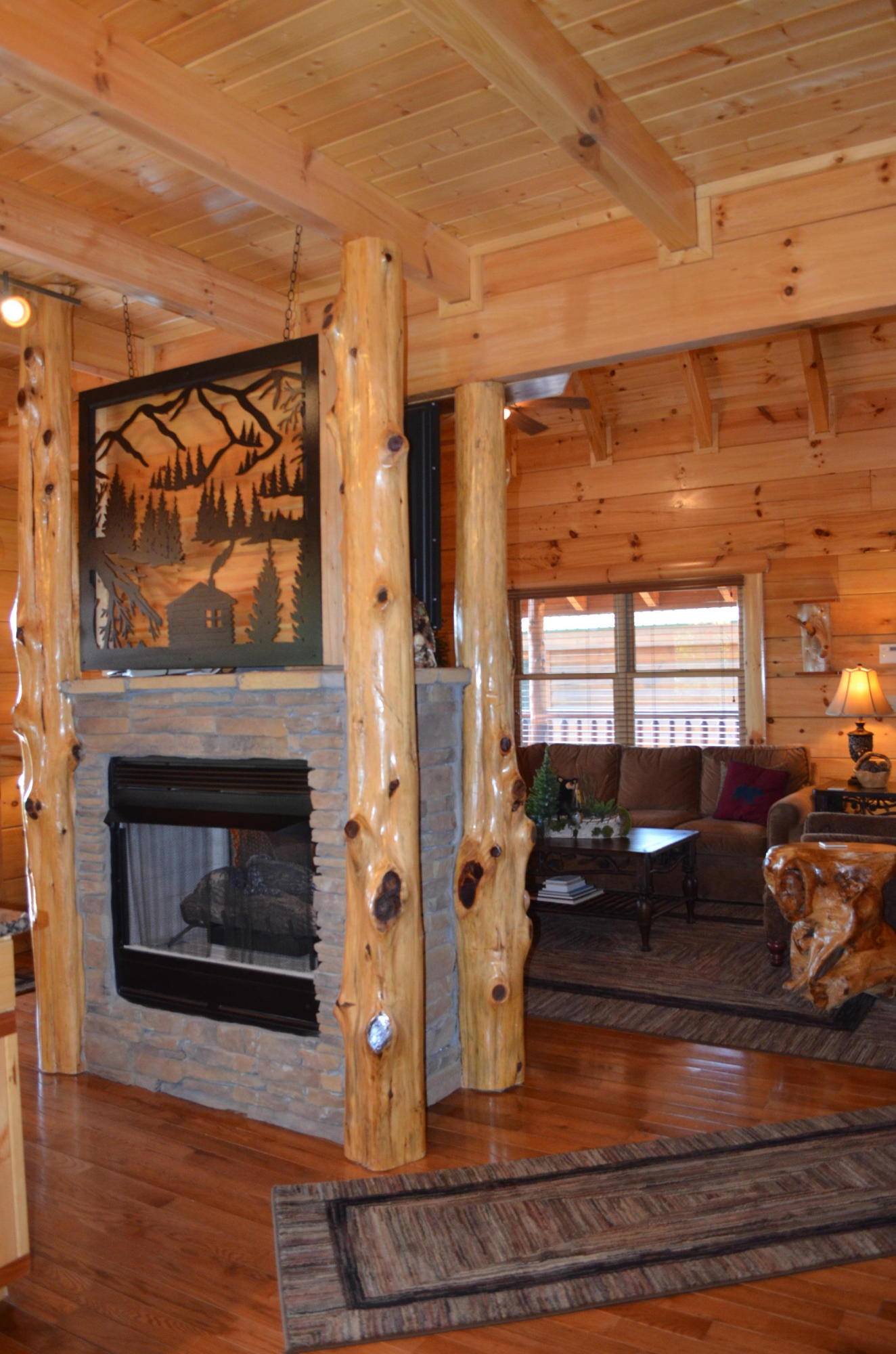 2022 Smoky Cove Road Sevierville, TN 37876 - Photo 8 of 39 Fireplace area