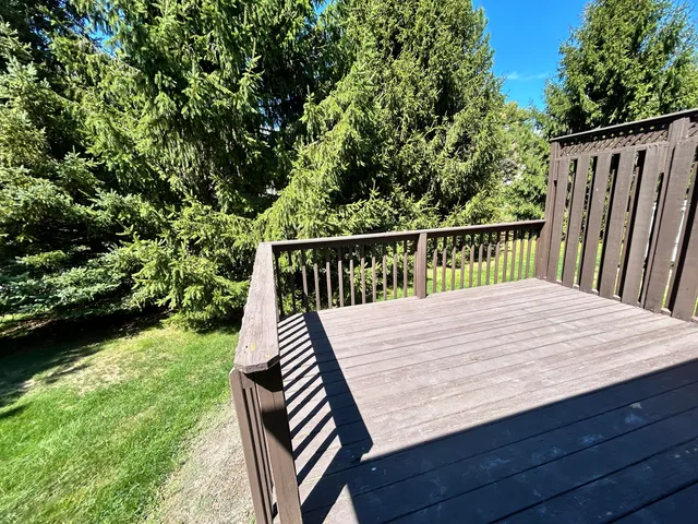 a view of a kitchen cabinets and wooden floor