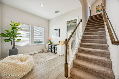 a sign that is in the middle of a field