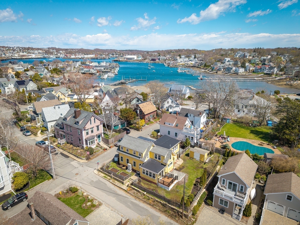 10 Fremont Street Gloucester, MA 01930 - Photo 30 of 37 an aerial view of residential building with outdoor space