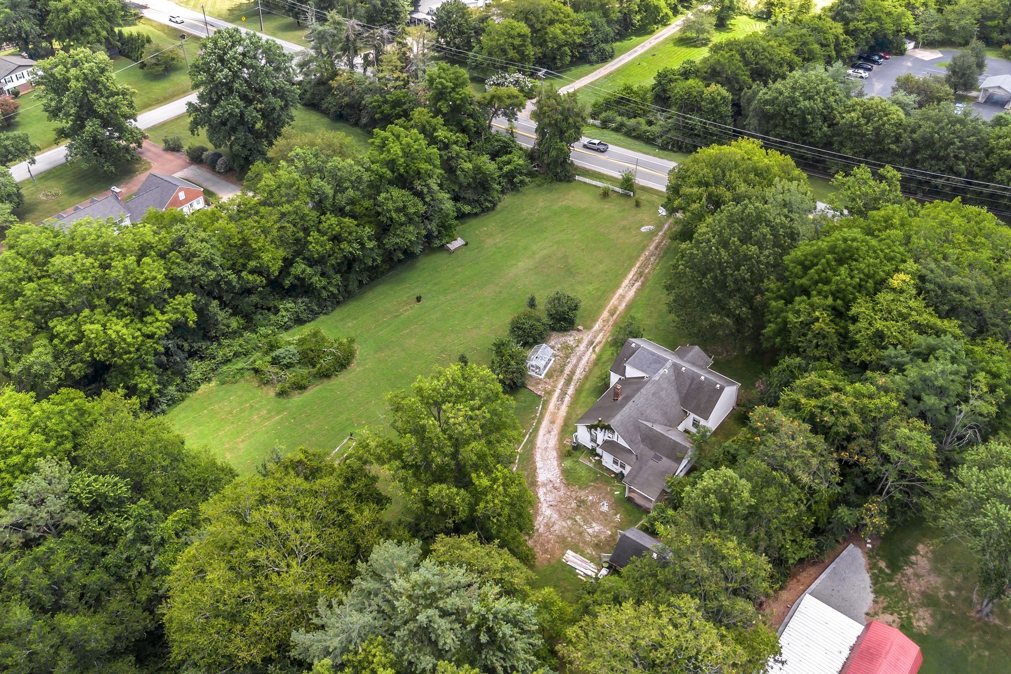 517 Franklin Road Franklin, TN 37069 - Photo 7 of 22 an aerial view of residential house with outdoor space and swimming pool