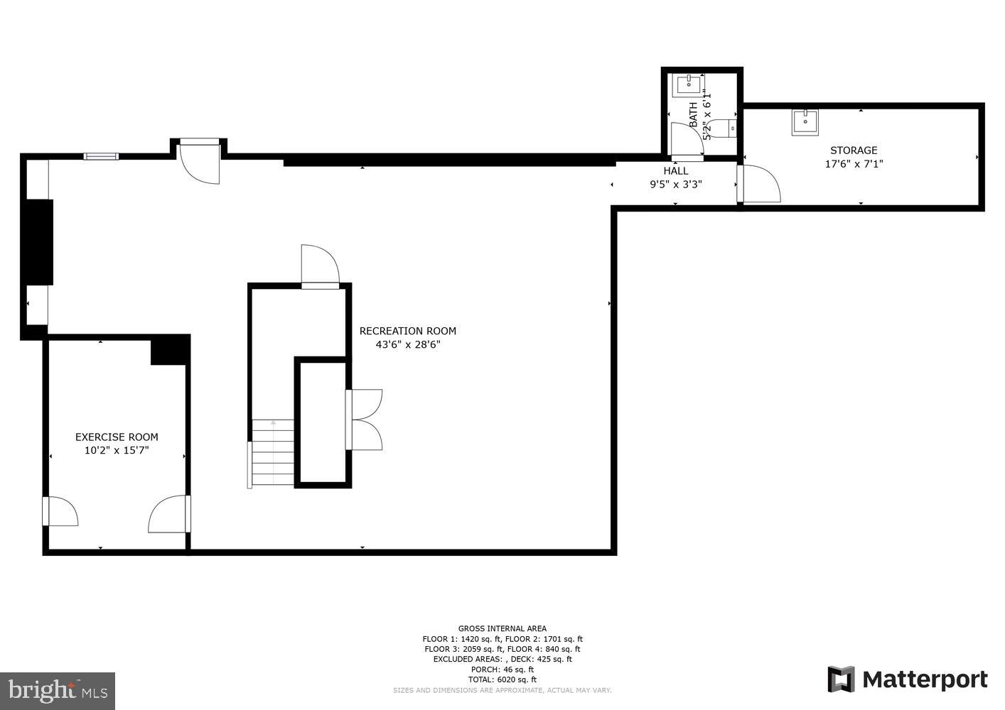 13311 Falls Road Cockeysville, MD 21030 - Photo 71 of 71 Lower Level Floorplan