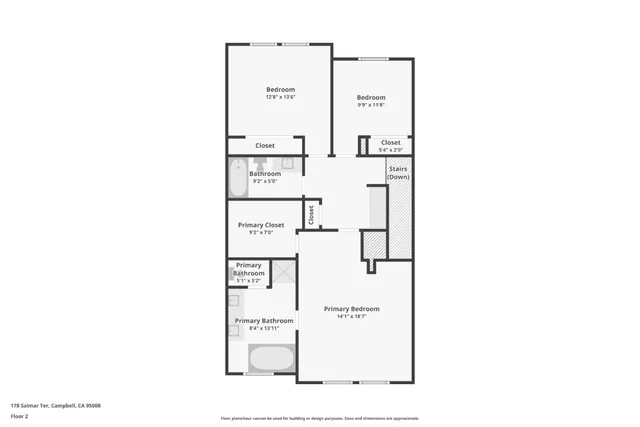 $1,399,000 | 178 Salmar Terrace, Campbell, CA 95008