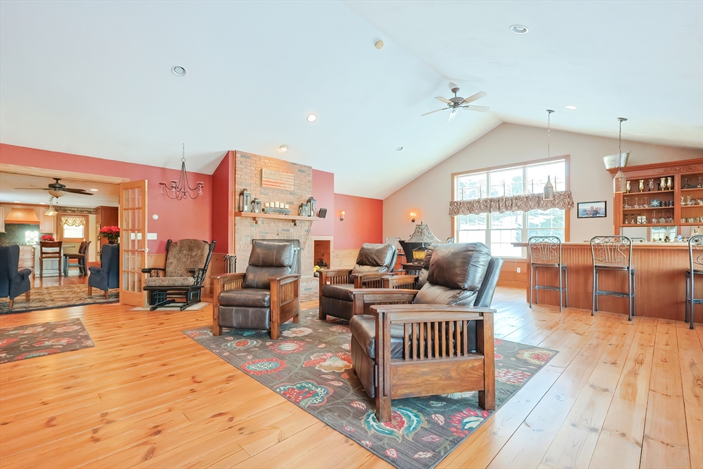 11 Brigham Road Paxton, MA 01612 - Photo 10 of 42 a living room with furniture and a large window