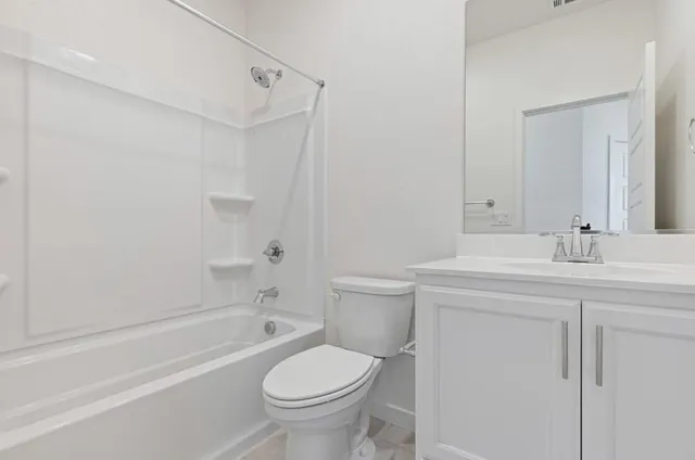 a view of a building from a balcony