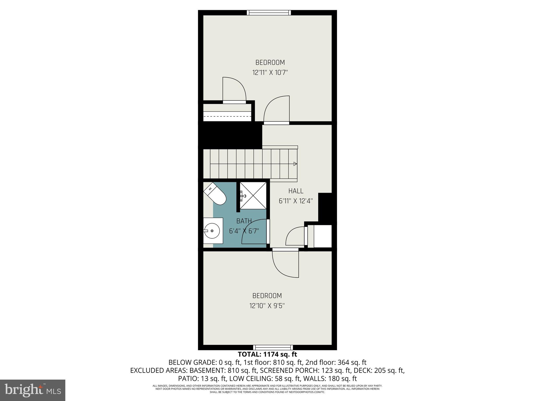 2513 Wagner Avenue Sparrows Point, MD 21219 - Photo 27 of 28 a picture of a bench in front of a door