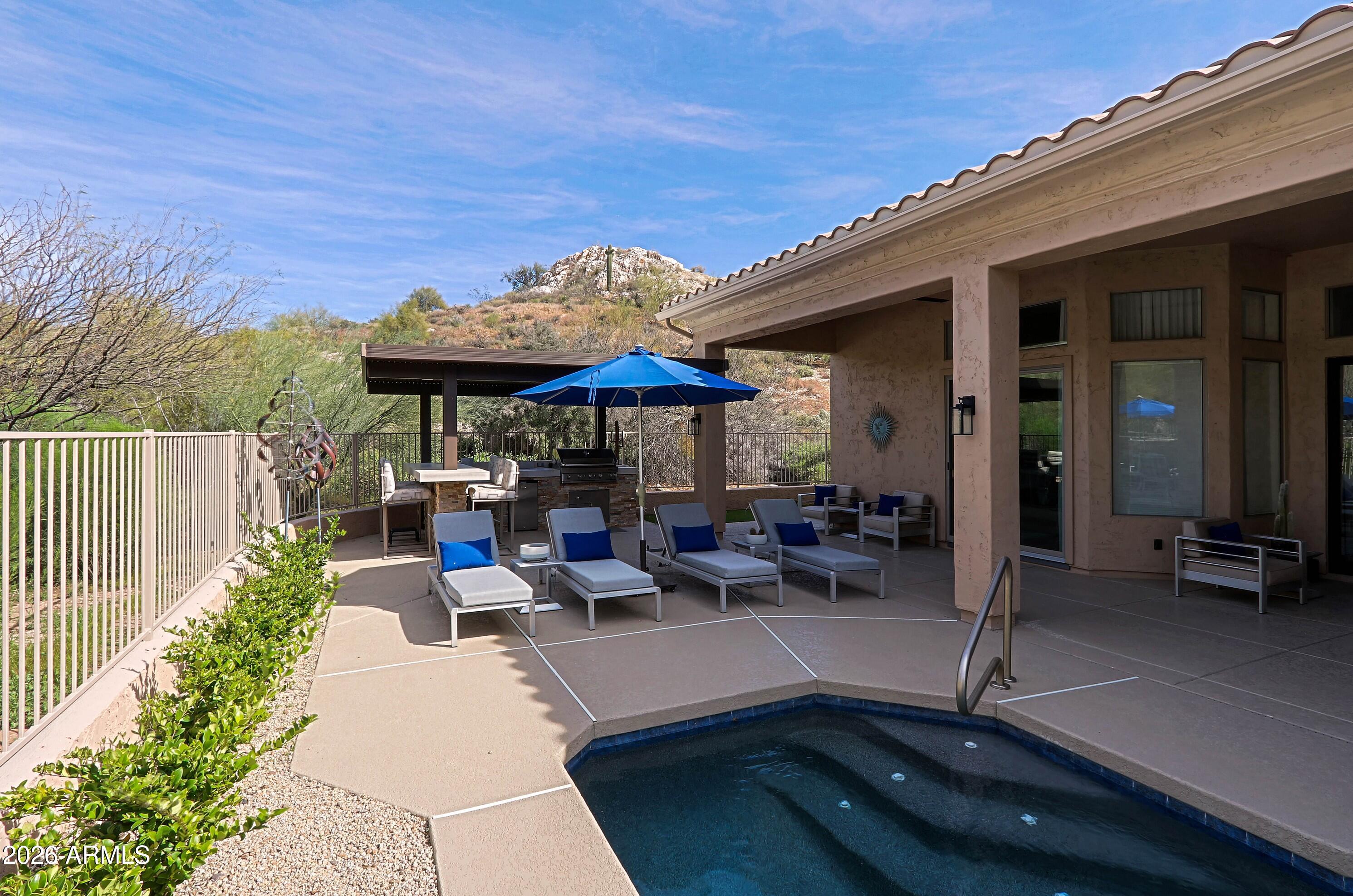 11594 East Chama Road Scottsdale, AZ 85255 - Photo 51 of 58 Backyard 4