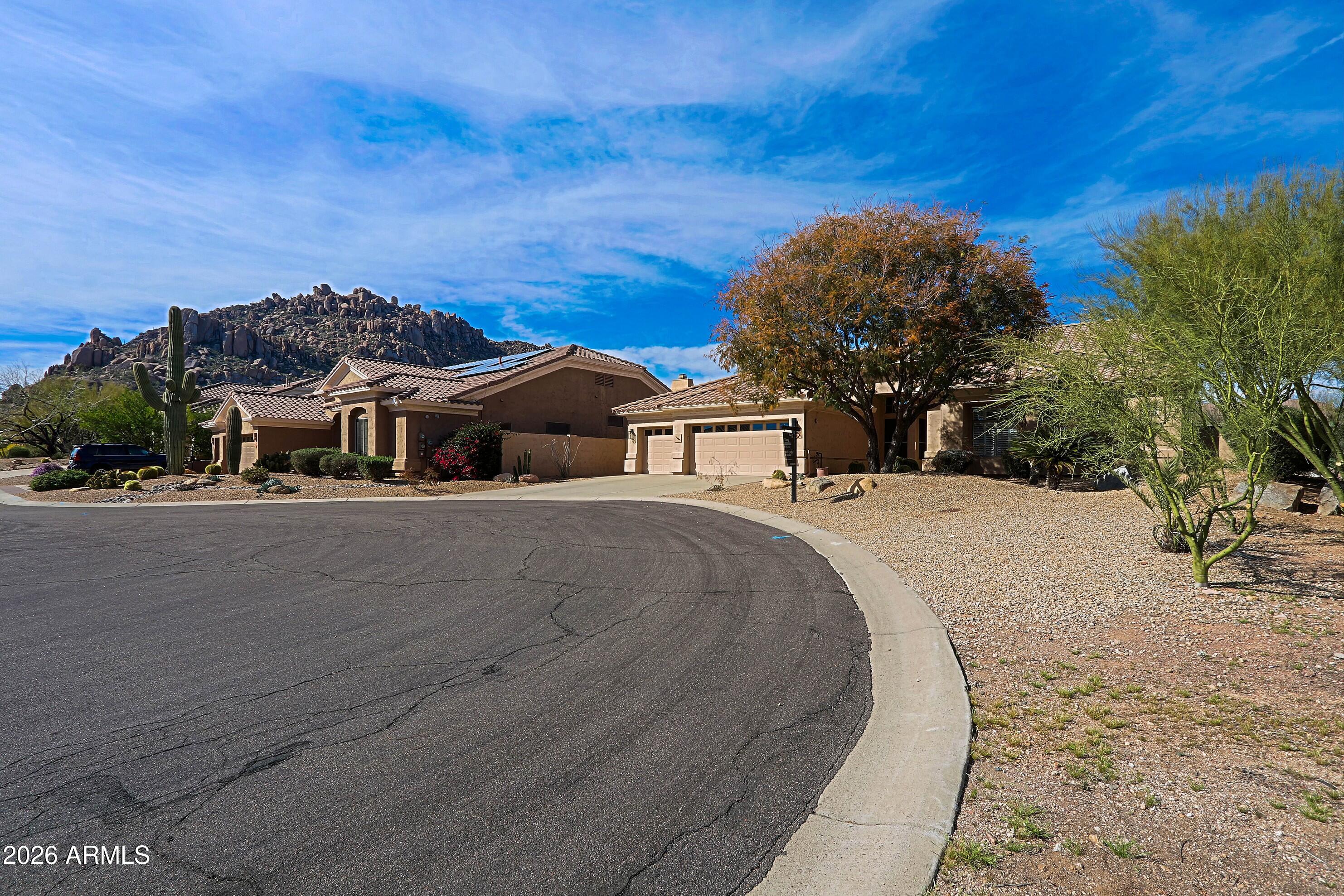 11594 East Chama Road Scottsdale, AZ 85255 - Photo 58 of 58 Front and Mountain Views