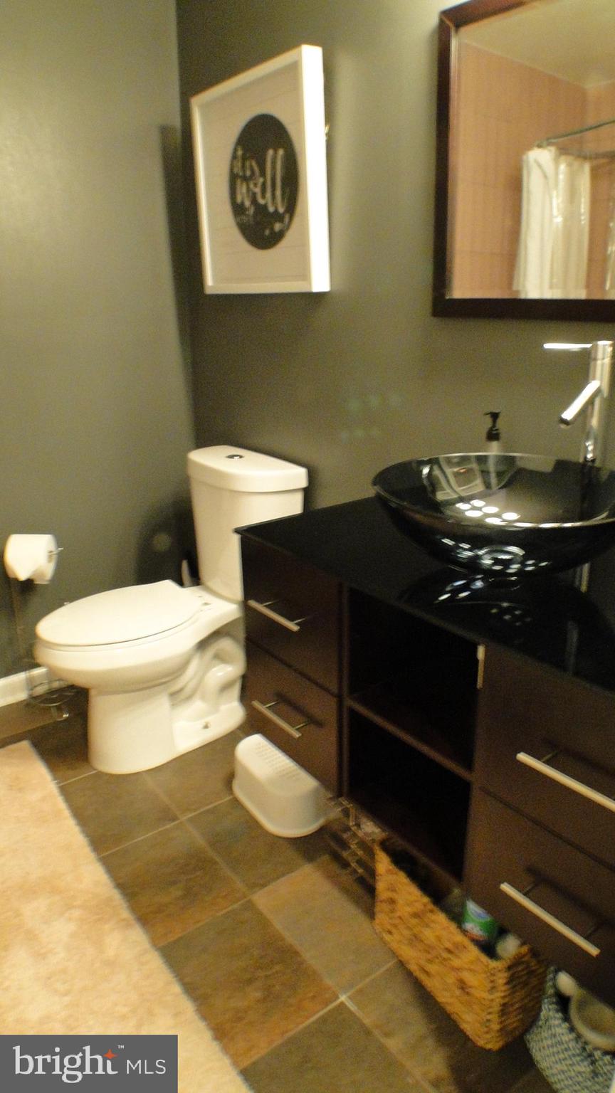 5175 Columbia Road, Unit 1143 Columbia, MD 21044 - Photo 29 of 48 Hall Bathroom with renovated basin sink vanity.