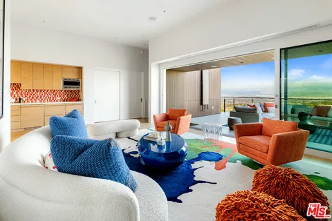 a view of balcony with city view