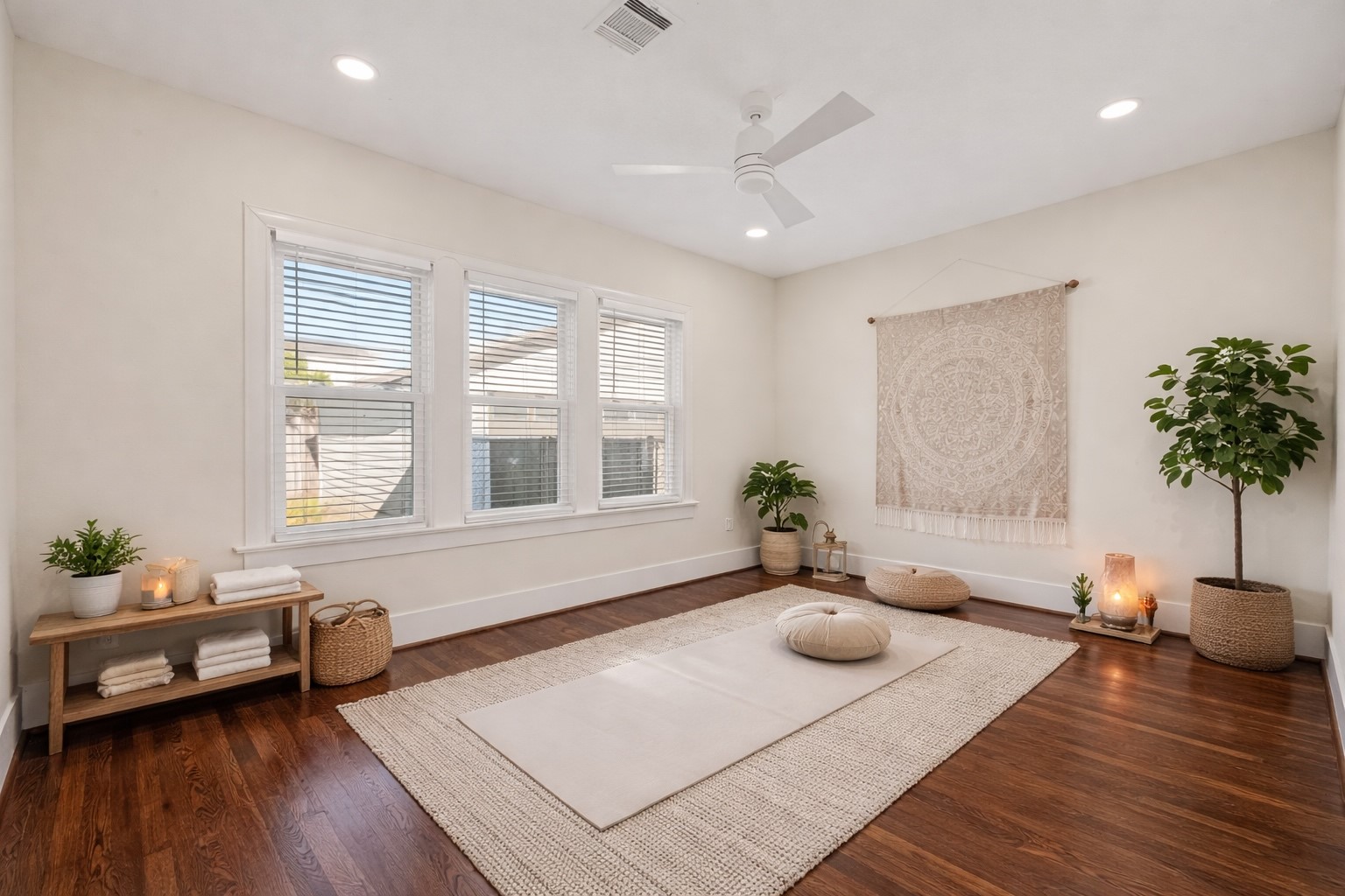 2417 Ruth Street Houston, TX 77004 - Photo 14 of 33 a living room with furniture and a potted plant