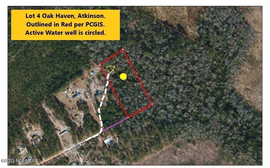Lot 4 Oak Haven Road Atkinson, NC 28421 - Photo 17 of 17 Lot 4 Oak Haven Atkinson PCGIS location
