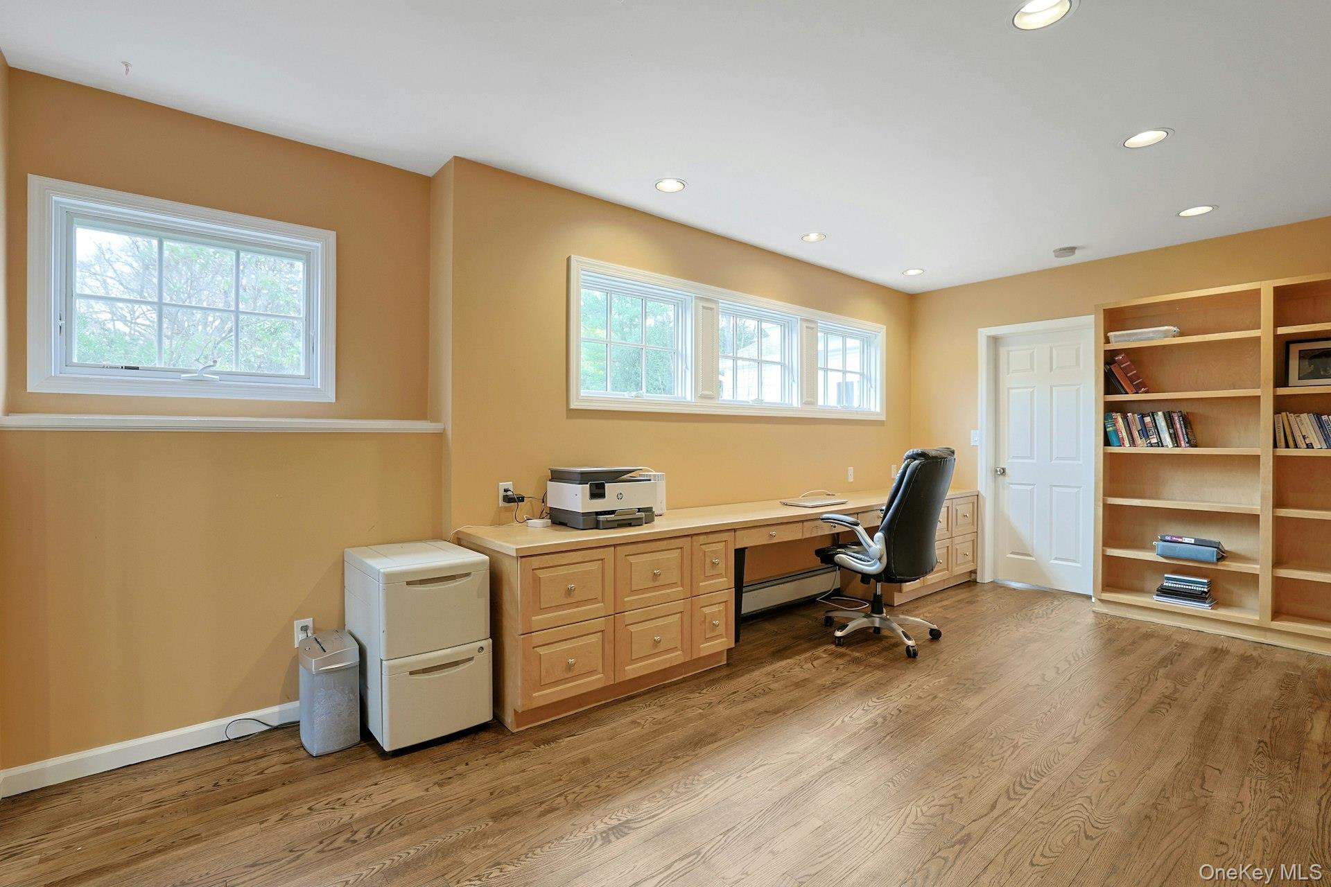 8 Creemer Road Armonk, NY 10504 - Photo 11 of 38 a view of a workspace with furniture and a window