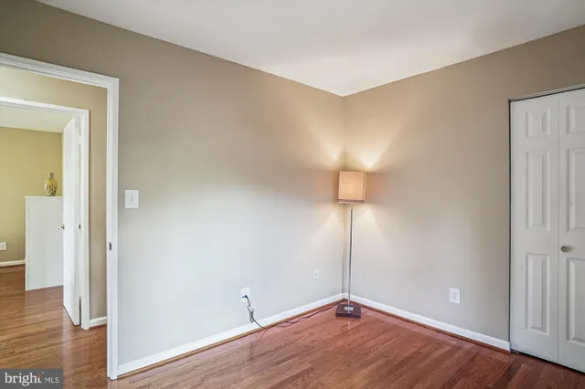 wooden floor in an empty room