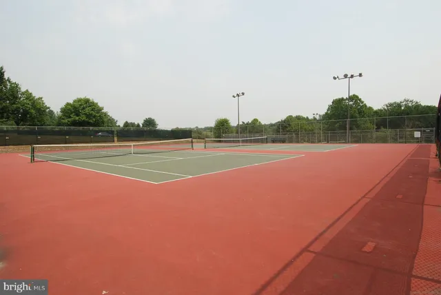 a view of a tennis court