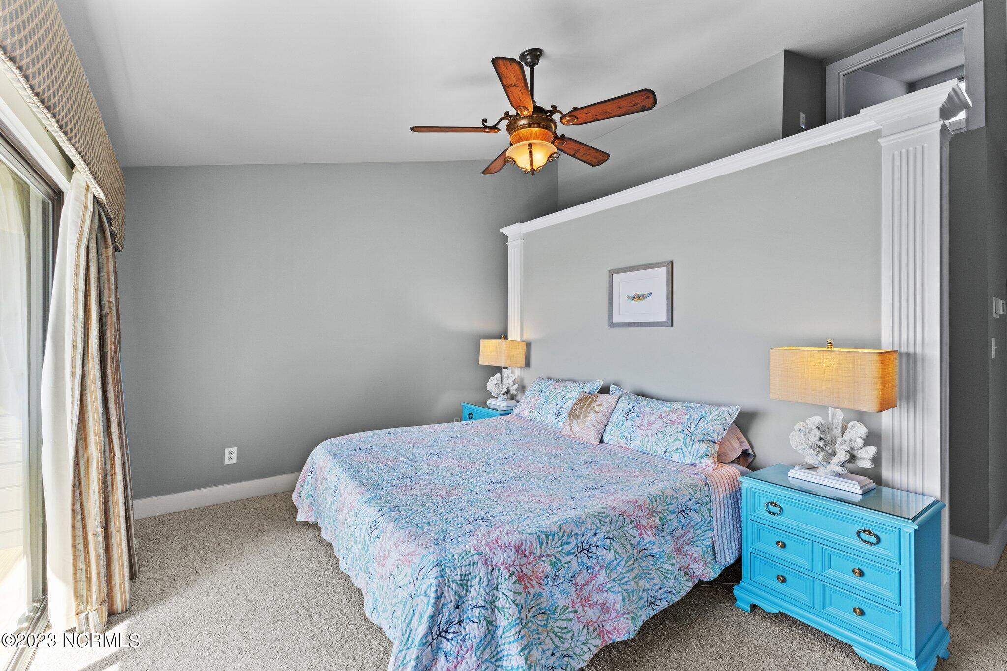 545 Salter Path Road, Unit L5 Pine Knoll Shores, NC 28512 - Photo 17 of 54 Vaulted ceilings in the Owner's Suite