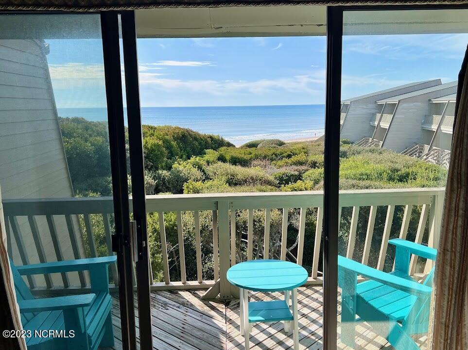 545 Salter Path Road, Unit L5 Pine Knoll Shores, NC 28512 - Photo 22 of 54 Stunning views to wake up to from the owner's suite