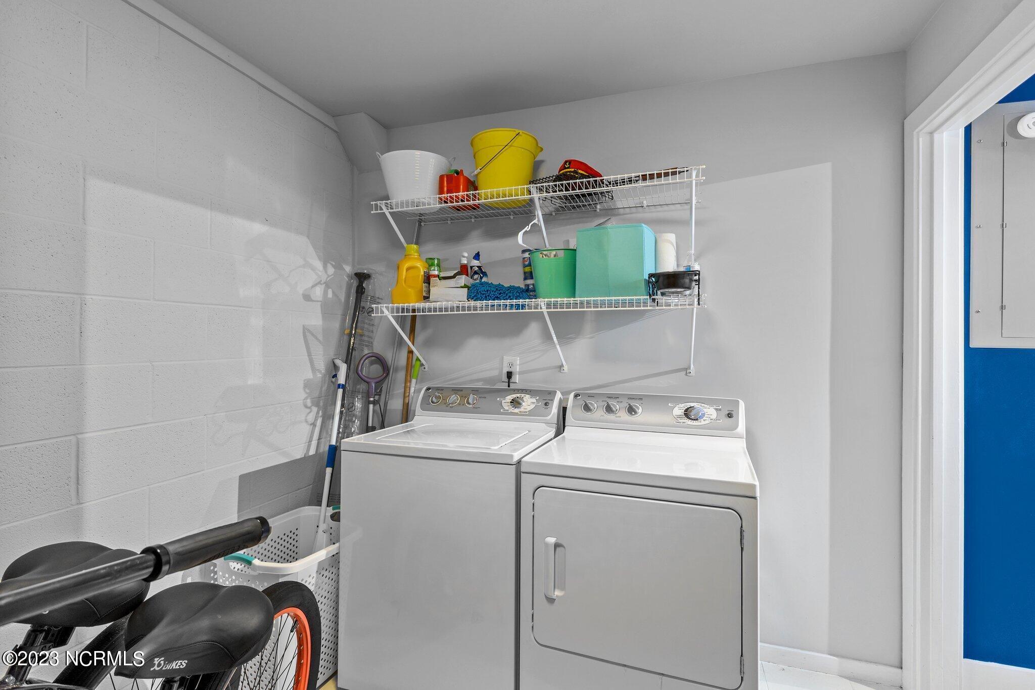 545 Salter Path Road, Unit L5 Pine Knoll Shores, NC 28512 - Photo 34 of 54 Large Laundry Room