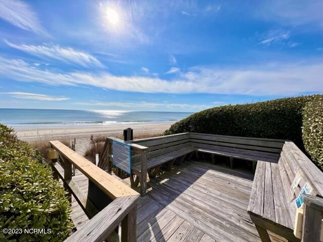 545 Salter Path Road, Unit L5 Pine Knoll Shores, NC 28512 - Photo 38 of 54 Overlook sitting area at beach access