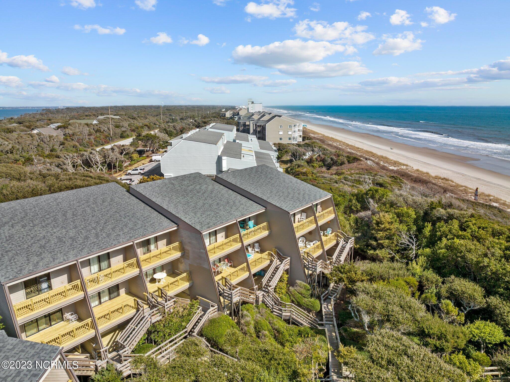 Oceanfront community in Pine Knoll Shores