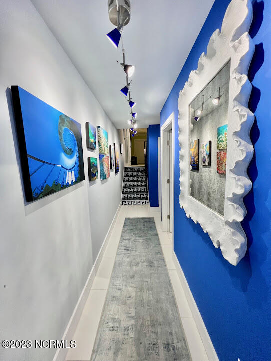 Entrance into the foyer