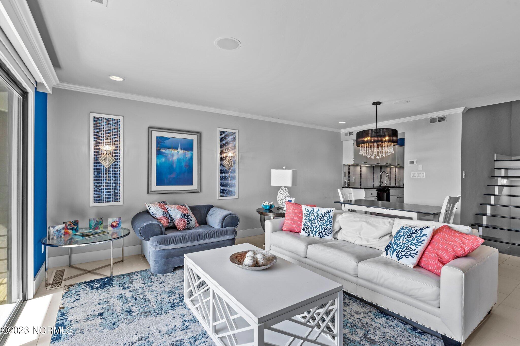 Open living room