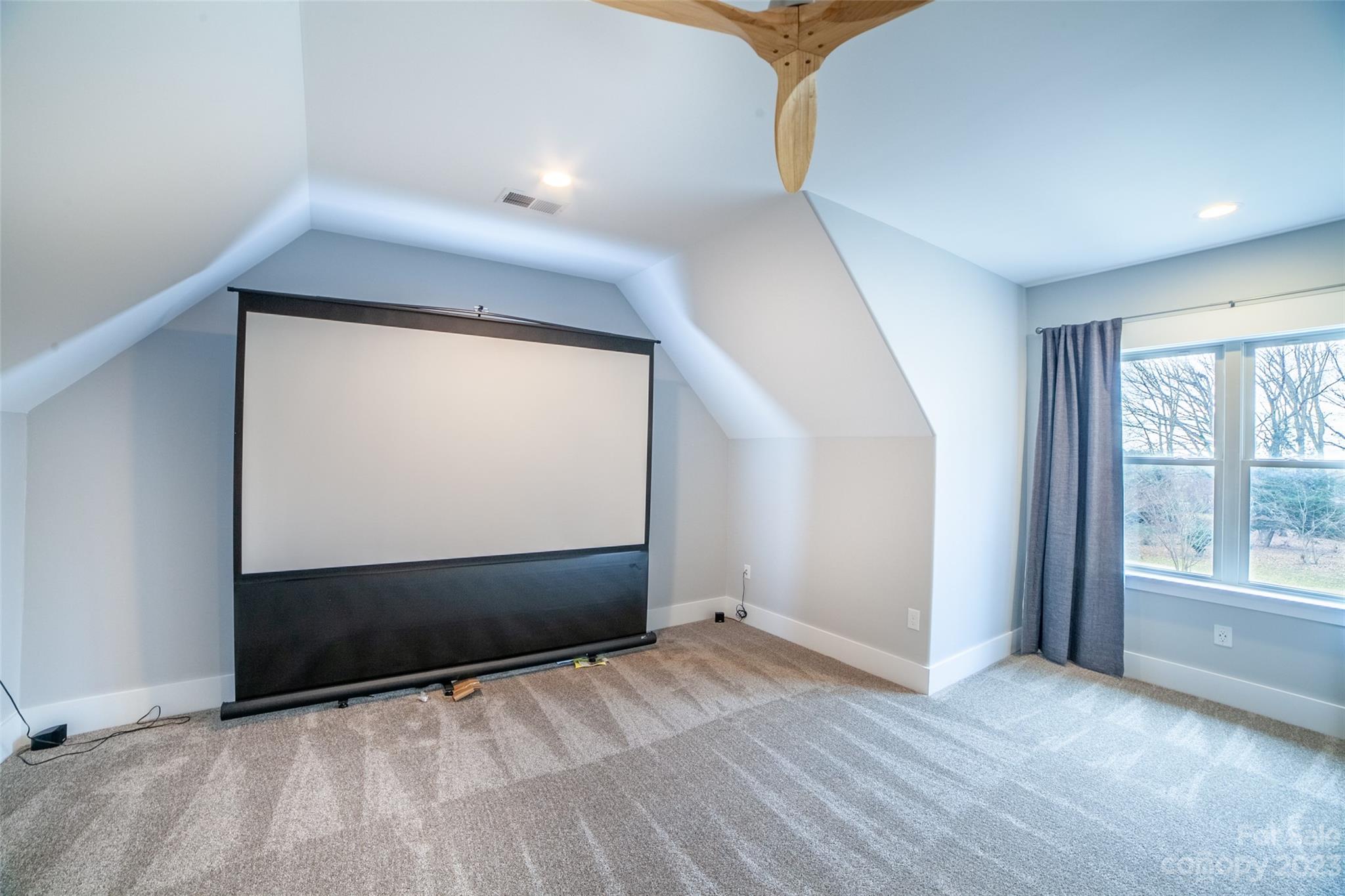169 Thomas Road Clover, SC 29710 - Photo 34 of 47 a view of empty room with wooden floor and fan