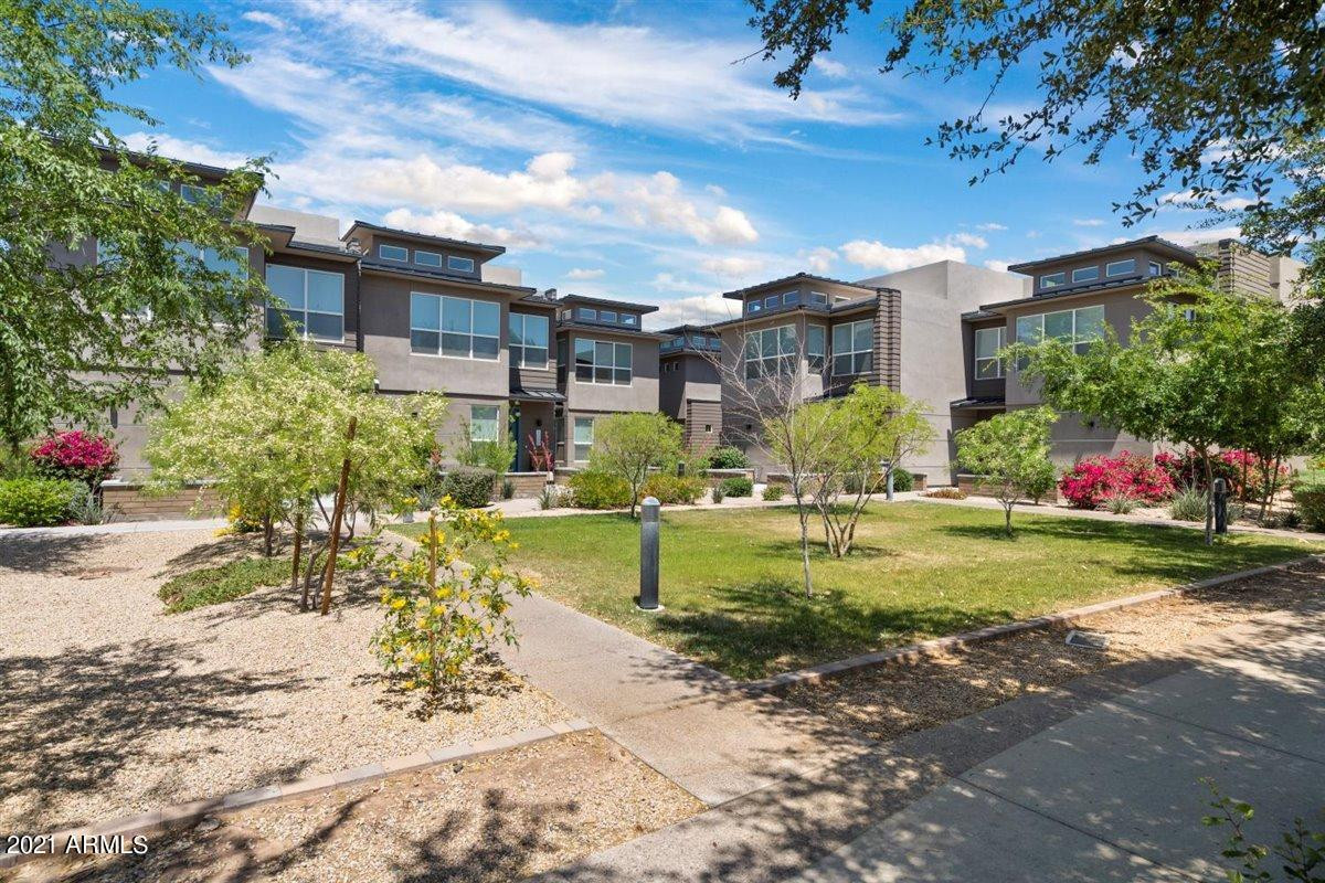 1214 West 5th Street, Unit 2 Tempe, AZ 85281 - Photo 17 of 26 a view of a garden with a house in the background