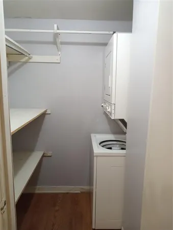 a room with storage and utility
